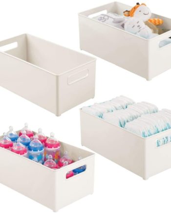 mDesign Storage Organizer Bin for Kids/Child Supplies