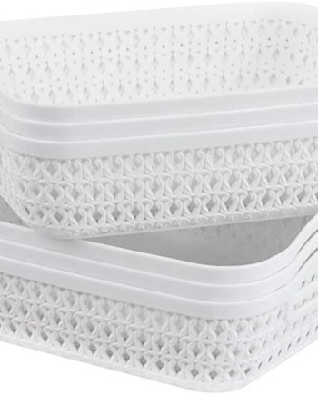 CadineUS Storage Bins Basket Set of 6