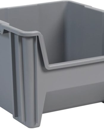 Akro-Mils 13018 Stack-N-Store Heavy Duty Stackable Open Front Plastic