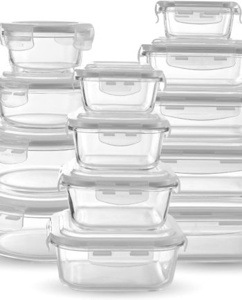Chef's Star Glass Food Storage Containers
