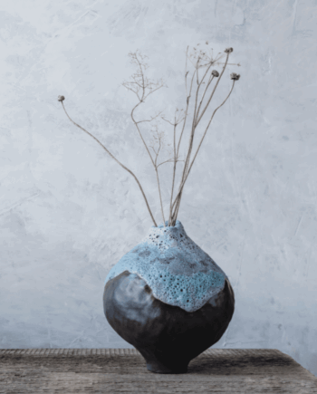 Blue Flower Vase